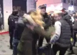 Taksim'de yılın ilk kavgası