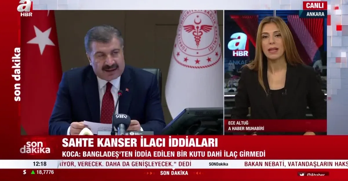 Bakan Koca'dan 'sahte ilaç' yalanlarına tepki