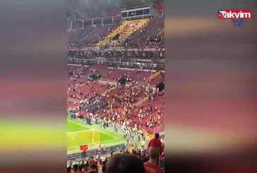 Galatasaray PAOK maçı öncesi olay!