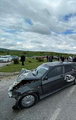 Son dakika: Samsun'da trafik kazası: 6 yaralı