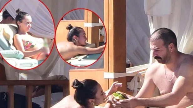 Bir Zamanlar Çukurova'nın Ümit'i Hande Soral plajda üstsüz yakalandı! Önce masaj yaptırdı sonra da hızını alamadı ve...-2