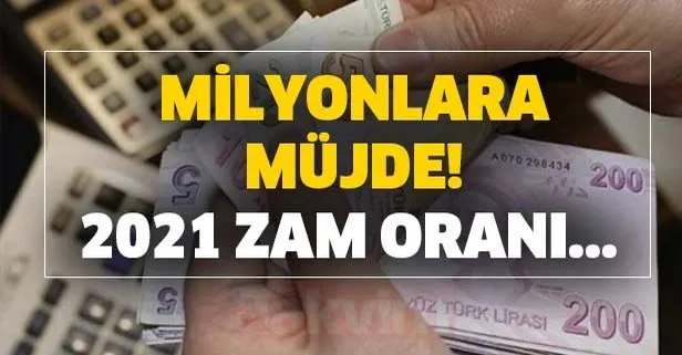 2021 Ocak Ayi Sgk Ve Bagkur Emekli Ve Memur Maas Zammi En Dusuk Temekli Maasi Ne Kadar Yeni Zam Orani Takvim