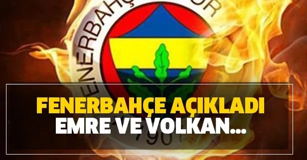 Fenerbahçe’den Emre Belözoğlu ve Volkan Demirel hakkında resmi açıklama!