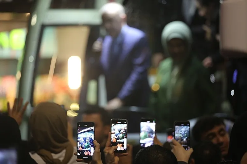 Başkan Recep Tayyip Erdoğan, memleketi Rize'nin Güneysu ilçesinde vatandaşlara hitap etti (İHA)