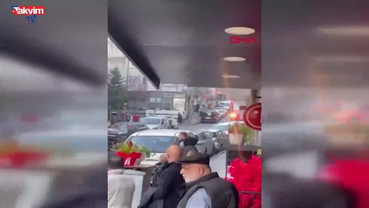 Şişli’de otelin giriş katında yangın çıktı