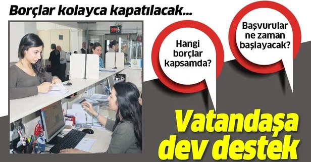 Vatandaşa dev destek