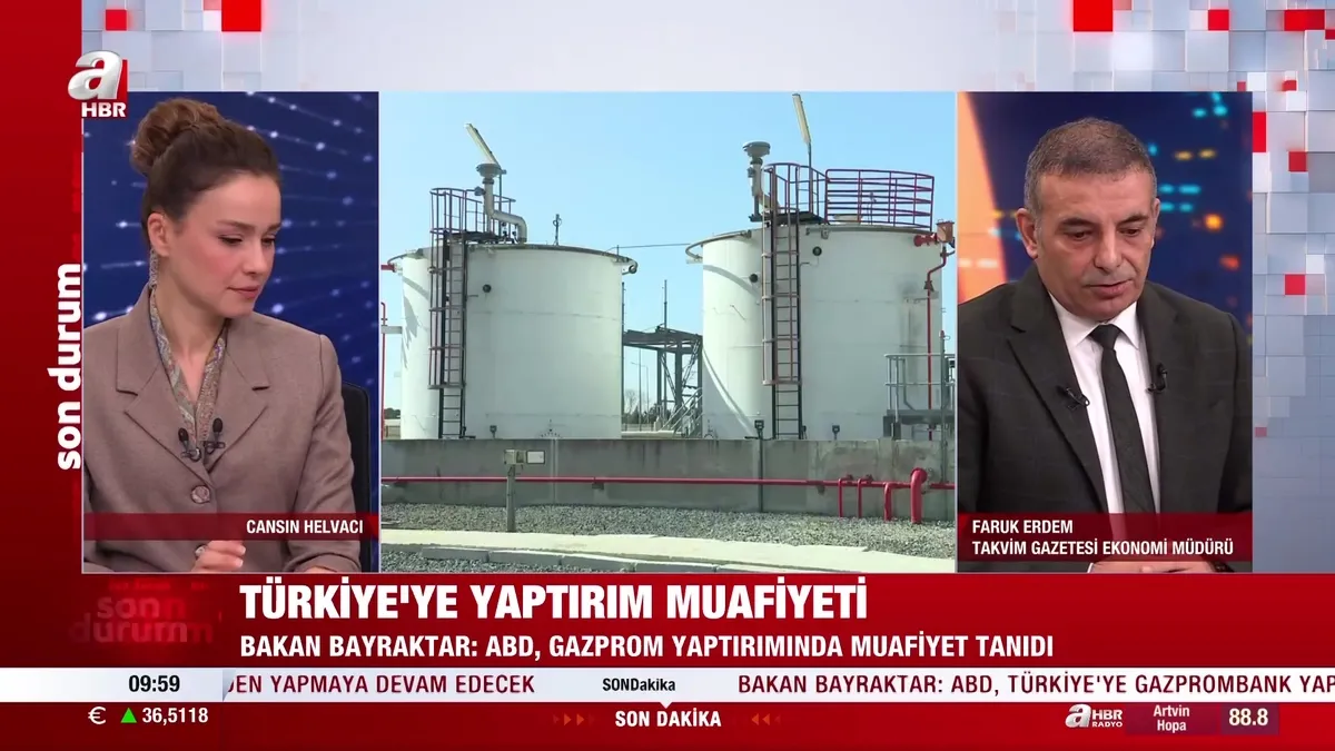 ABD’den Türkiye’ye Gazprom muafiyeti!