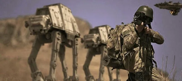 Jandarmadan "Star Wars" mesajı