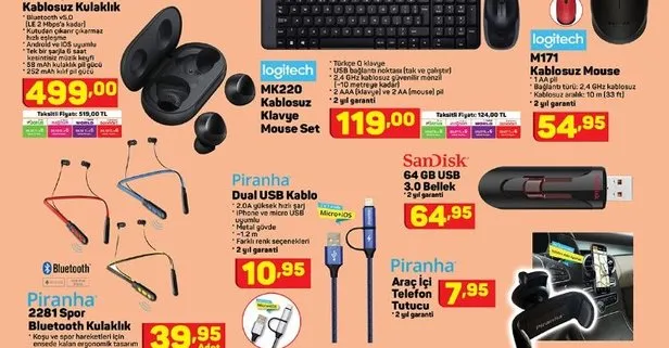 Piranha Bluetooth Kulaklik 2201 Mavi A101