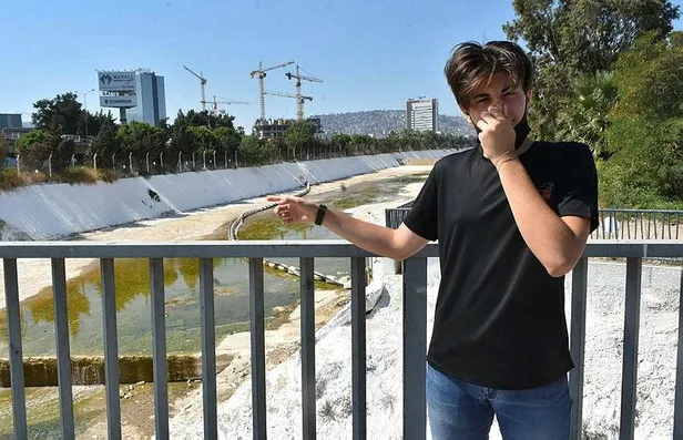 İzmir'de Meles Deltası'ndan 'kötü koku yayılıyor' şikayeti: "3 maskeyle buradan geçiyoruz"-4