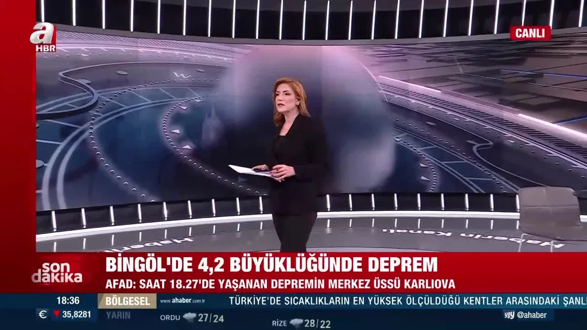 Bingöl'de 4.2 büyüklüğünde deprem!