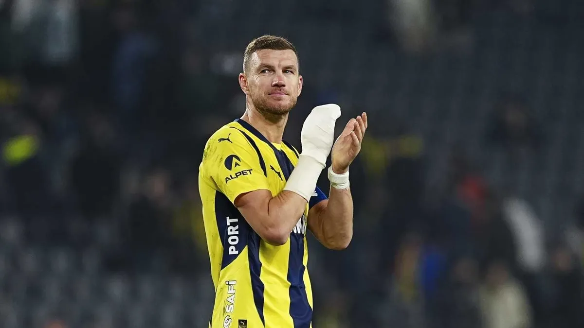 Edin Dzeko'dan Türkiye için flaş sözler!