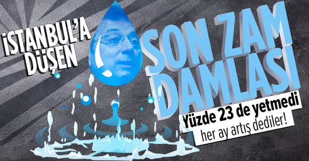 CHP'li İBB'ye bağlı İSKİ'den zam talebi! Yüzde 23 de yetmedi her ay artış istediler!