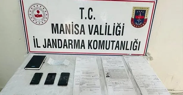 Manisa’da tefeci operasyonu: 3 şüpheli gözaltına alındı