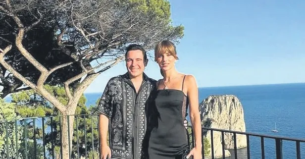 Nazlı ve Hacı Sabancı’dan Capri’de romantik tatil