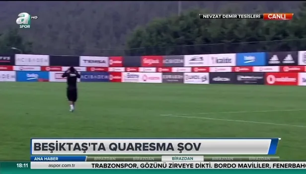 Beşiktaş'ta Quaresma şov!