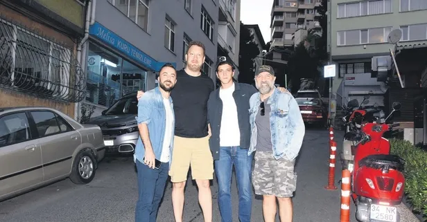 Selahattin Paşalı, Eren Hacısalihoğlu ve Ertuğrul Postoğlu'ndan Bebek buluşması