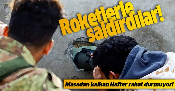 Son dakika: Hafter milisleri Trablus'ta roket saldırısı düzenledi