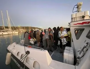 Ege denizinde 103 göçmen yakalandı kurtarıldı