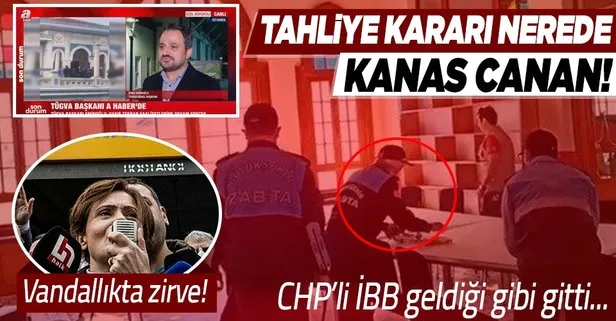 CHP’li İBB geldiği gibi gitti! TÜGVA’daki hukuksuz baskına ilişkin açıklama: Tahliye kararı yok, olsa 1 dakika beklemeyiz