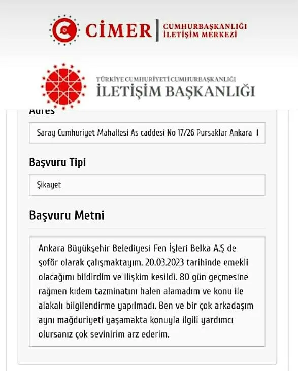 Mansur Yavaş EYT’li işçilerin tazminatlarını hala ödemedi: CİMER'e şikayet başladı-4