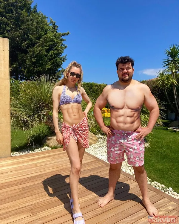 Berfu Yenenler takipçilerini kahkahaya boğdu! Eser Yenenler ile kendine öyle bir photoshop yaptı ki sosyal medyayı kırıp geçirdi - 7