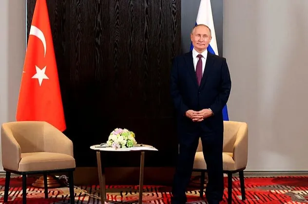 Putin'in Başkan Erdoğan heyecanı: Ayakta bekledi