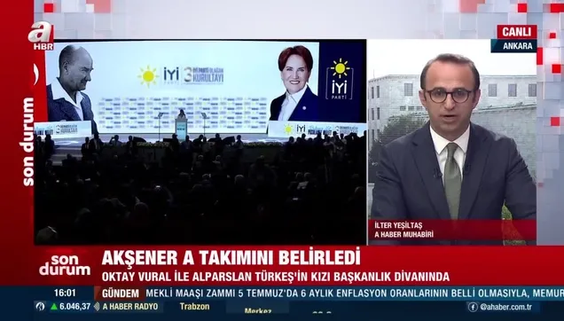 İYİ Parti'de Başkanlık Divanı belli oldu!