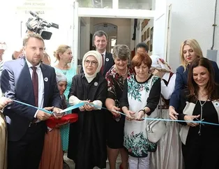 Emine Erdoğan’dan atölye açılışı