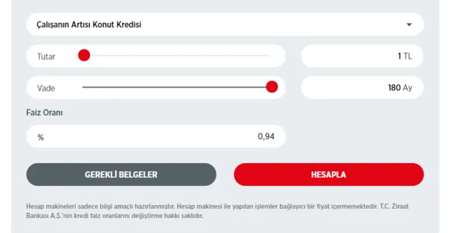 Ziraat Bankası konut, taşıt ve ihtiyaç kredisi oranları! 27 Şubat kredi indirimi! Ziraat Bankası kredi alma şartları hesaplama-2