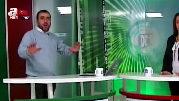 Denizli'deki depreme canlı yayında yakalandılar! İşte o görüntüler