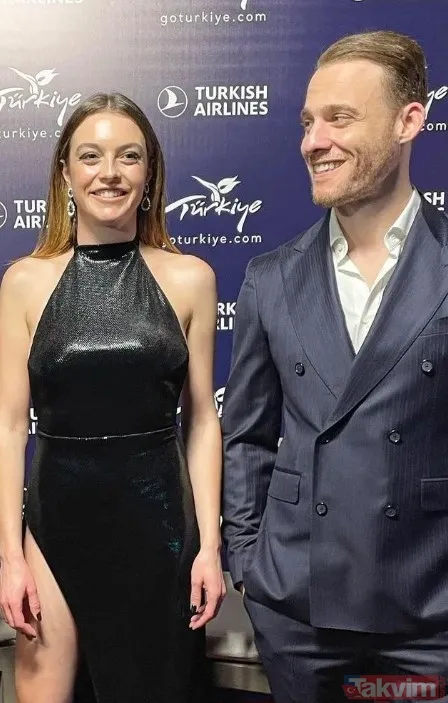 Derin Bacak Dekoltesi Tercih Eden Sezen Galada Oyuncu Carlos Ponce İle Dans Etti.