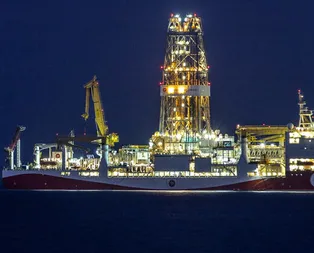 Türkiyenin ikinci sondaj gemisi Yavuz, Mersinden yola çıktı