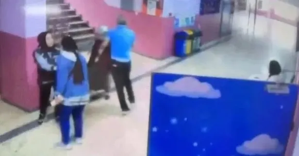 Maltepe'de gözü dönmüş veli okulu birbirine kattı! Müdürün odasını bastı: Defalarca tekmeledi