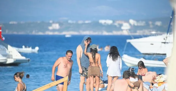 Cedi Osman ve Ebru Şahin’den romantik anlar! Çeşme’de aşk dolu dakikalar!