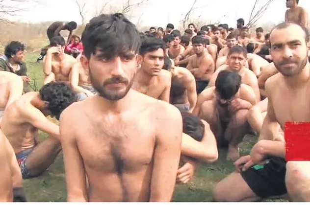 Teröristleri besleyen Yunanistan'dan mültecilere Nazi zulmü
