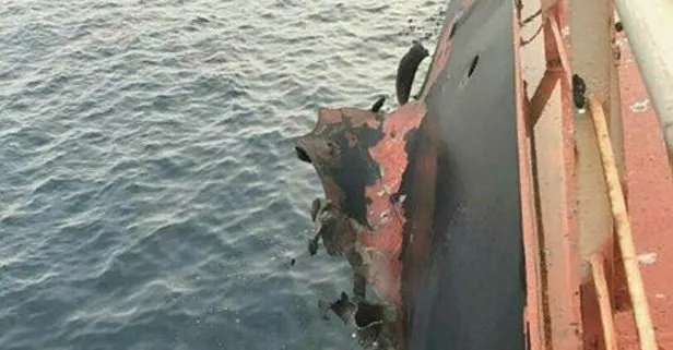 Türk gemisinde patlama
