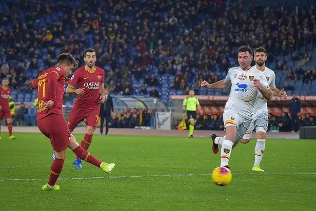 Cengiz Ünder attı Roma’nın galibiyet hasreti bitti! MAÇ SONUCU: Roma 4-0 Lecce-1