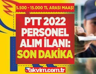 81 ilde 18-40 yaş arası binlerce kişi dört gözle bekliyor! PTT'ye KPSS sınav puan şartsız personel alımı! 5.500 TL- 15.000 TL arası maaşla...