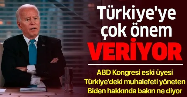 ABD Kongresi eski üyesi: Biden, Türkiye’nin önemini çok iyi biliyor, Afrika’daki rolünü de anlayacaktır