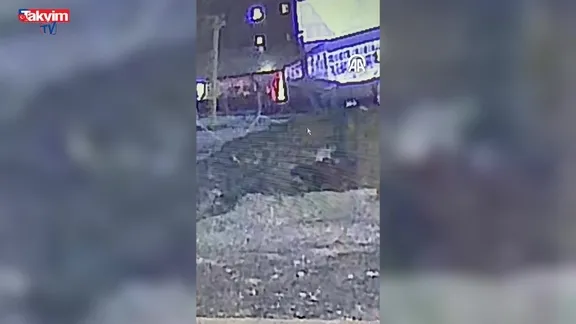 2 kişinin öldüğü Uludağ otel yangının ilk anları güvenlik kamerasında!