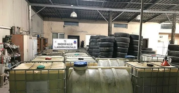 Eskişehir’de 10 bin 230 litre kaçak akaryakıt ele geçirildi! 1 kişi gözaltında