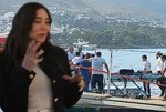 Ali Sabancı ve Vuslat Sabancı Yunanistan açıklarında ölümden dönmüştü! Vuslat Sabancı kaza sonrası ilk kez göründü! Yüzündeki izler...