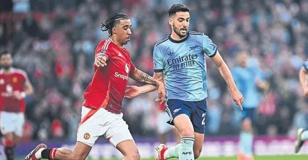 Dev maçtan galip çıkmadı! Manchester United ile Arsenal 1-1 berabere kaldı