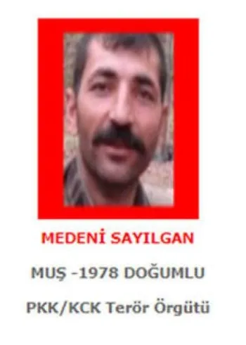 Tunceli'de PKK'ya büyük darbe! Kırmızı listedeki terörist öldürüldü-1