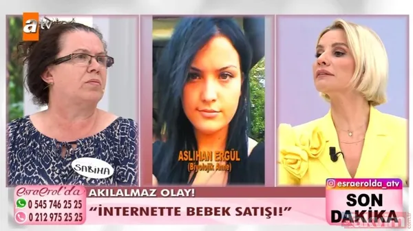 Esra Erol'da bebek ticareti ifşa oldu! Sabiha evlilik dışı çocukları neden sahipleniyor? Stüdyoda buz kesen görüntü: İnternetten satın aldım - 10
