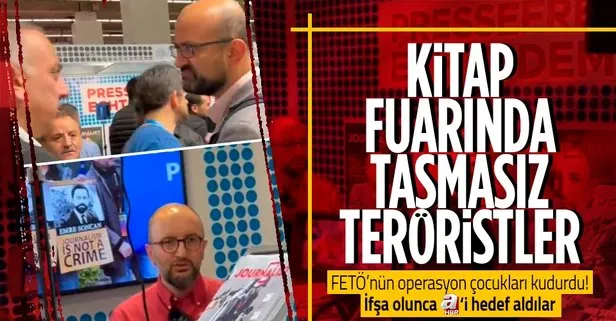 Almanya’da FETÖ’cü alçak Ercan Karakoyun, A Haber muhabiri İsmail Erel’e saldırdı