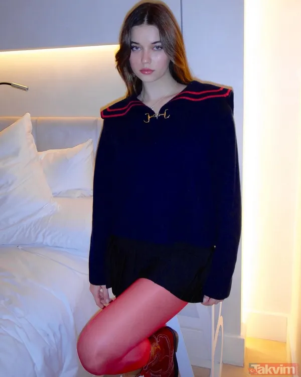 Yalı Çapkını'nın Seyran'ı Afra Saraçoğlu'nu hiç böyle görmediniz! Çocukluk fotoğrafını gören inanamadı! "Bu gözler halis mi" - 2