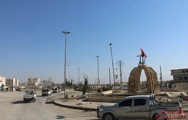 Kontrolün tamamen ele geçirildiği El Bab'dan ilk görüntüler - 12