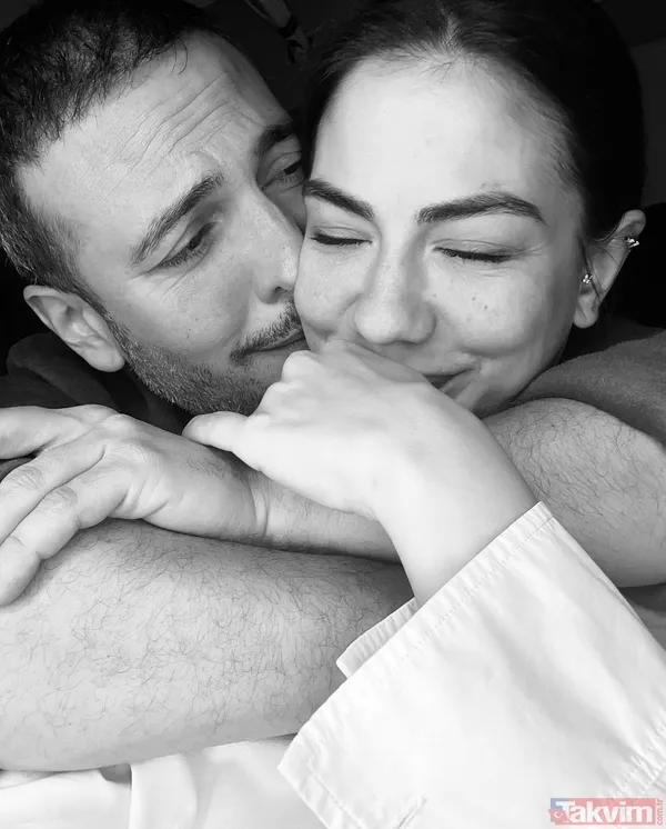 5 ay önce evlenen Demet Özdemir ile Oğuzhan Koç’u hiç böyle görmediniz! Taze gelin Demet koltukta uzanıp eşiyle sarmaş dolaş... - 8